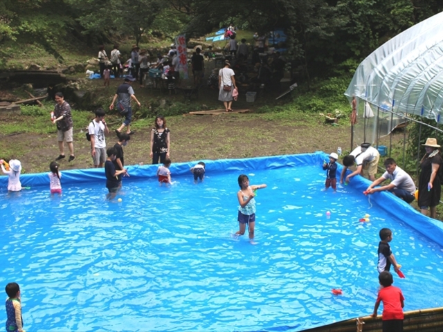 子供プール_水辺公園(帝釈峡)