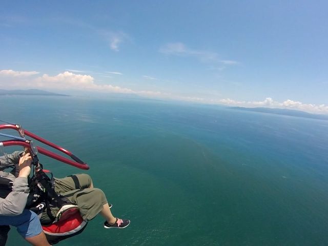 海と空。独り占めした気分です!_飛亭