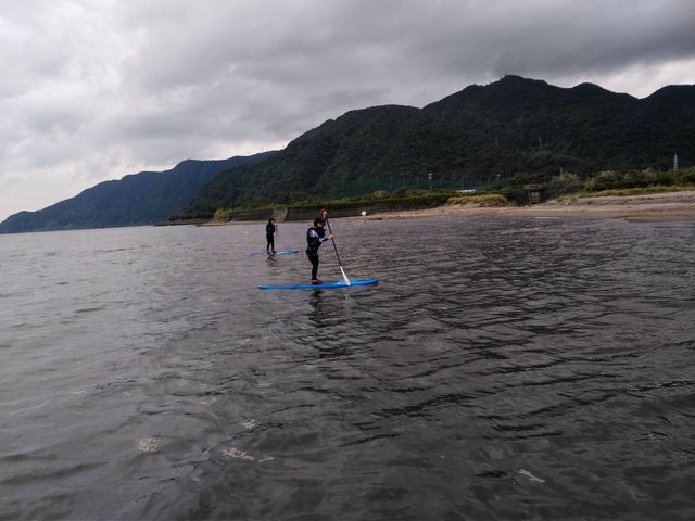 波が立つとやや怖い。、_Wind and Waves 鹿児島市店
