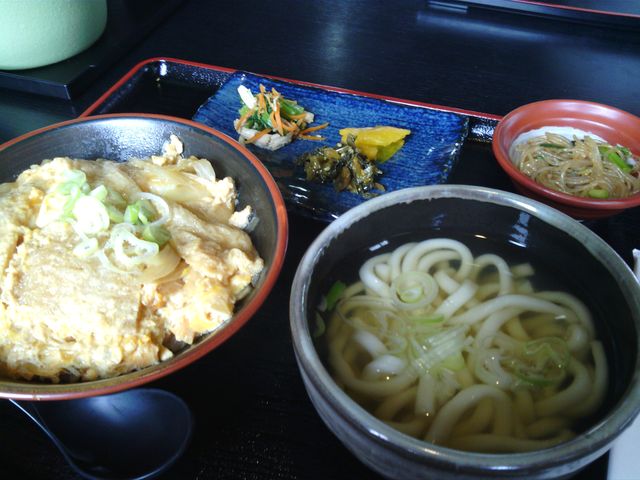 南下あげ丼セット_うどん処「関所亭」