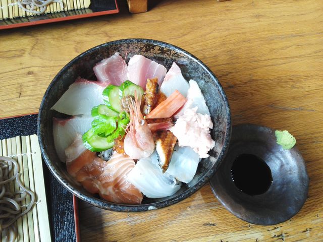 海鮮丼セット_御殿