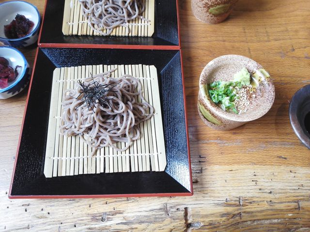 ランチセットのそば_御殿