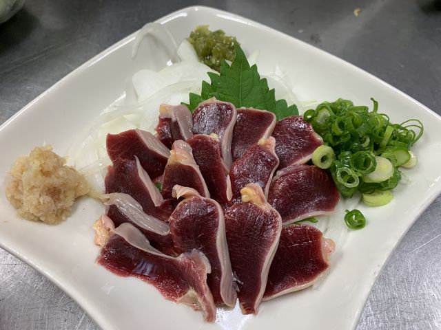 砂ずり刺身_居酒屋 たんぽぽ