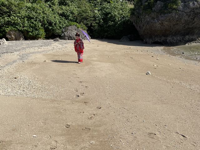 楽しくて何枚も写真を撮ることができました_琉装体験 笑結ーわらゆいー