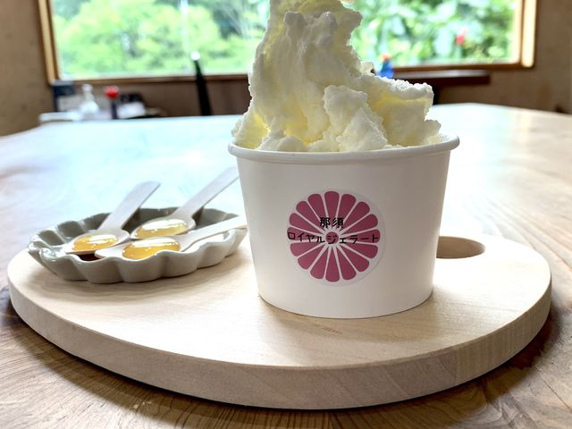 蜂蜜、フルーツなどトッピングできました!
_BOSCO ジュエリー&カフェ