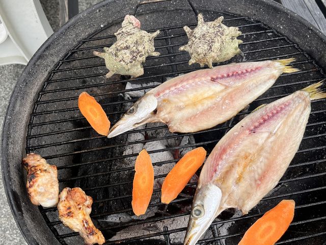 さっきまで動いてた超新鮮なサザエ!
今まで食べたサザエで、1番美味しかったです!!_おさむ商店