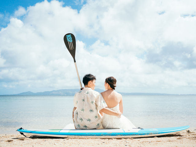 ブライダルフォト_Narooma SUP/YOGA