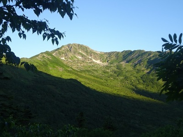 黒部五郎岳のカール側_黒部五郎岳