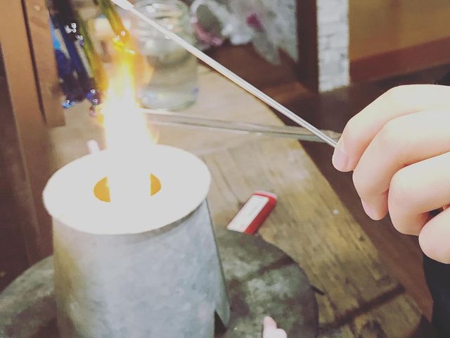 製作過程一部_ガラス工房 虹色ねこ舎
