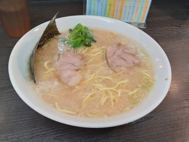 朝ラー450円_ラーメンショップ大潟店