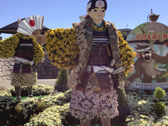 菊人形 桃太郎_たけふ菊人形
