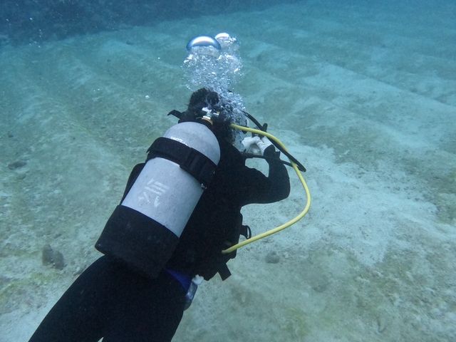 むちゃくちゃうみ綺麗だね_Y'S DIVE OKINAWA