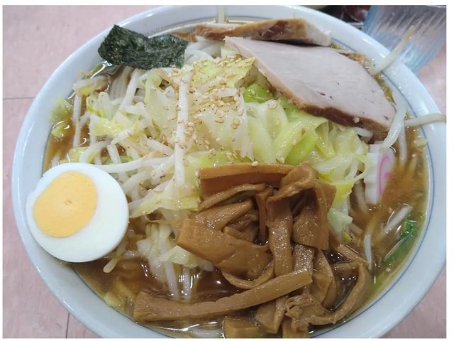 野菜ラーメン_所沢大勝軒