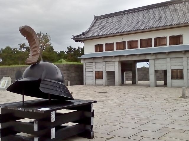 兜は伊達成実の毛虫に変わってます。_総合公園だて歴史の杜