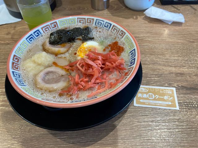 昔ラーメン_大砲ラーメン 別府湾岸通り店