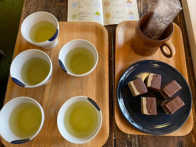 そば茶も美味しかったです_かしま自然農園株式会社