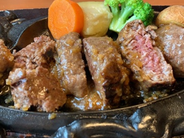 ゲンコツハンバーグ_炭焼きレストランさわやか 浜松和合店