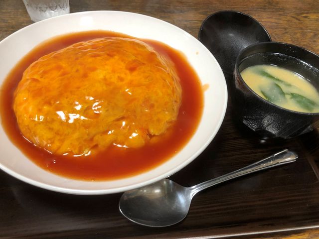 天津飯_おざわ屋食堂
