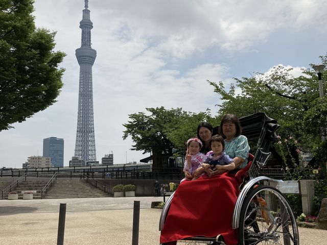 人力車スカイツリー_東京力車