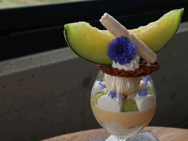 愛東メロンパフェ_Mimosa Kitchen
