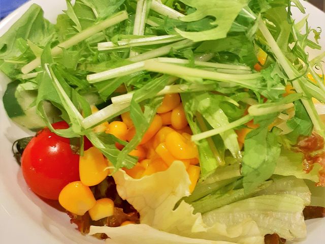 サラダの食材はファミレス並_ラ・ベランダ アパホテル&リゾート東京ベイ幕張