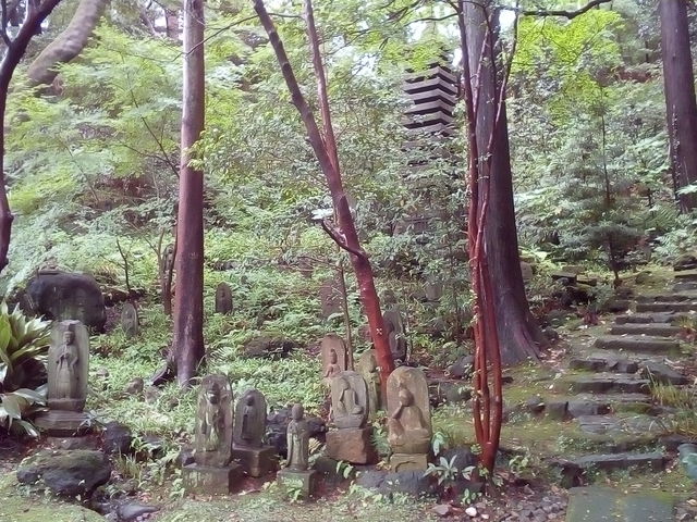 お庭が素敵。_五島美術館