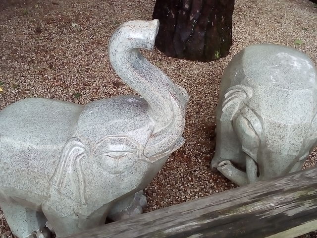 象がかわいい。_五島美術館