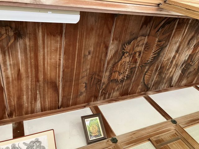 太龍寺持仏堂天井画