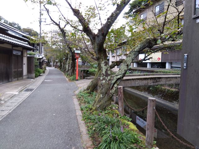 趣きある散策路です。_城崎文学散歩道