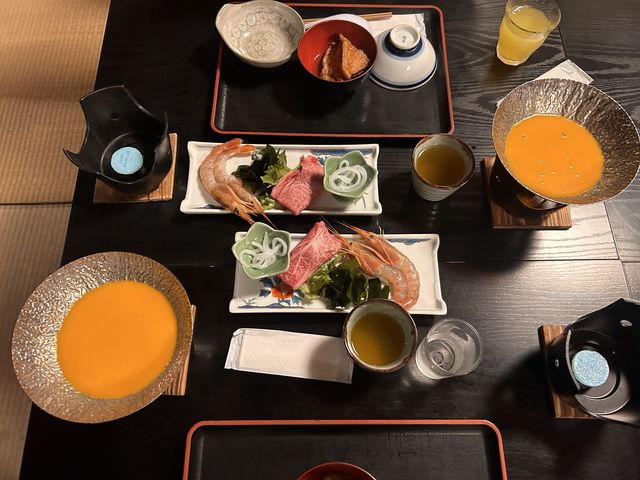 最初はうにしゃぶ_古民家レストラン らんたん