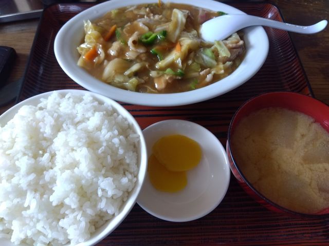 肉うま煮定食_文田食堂