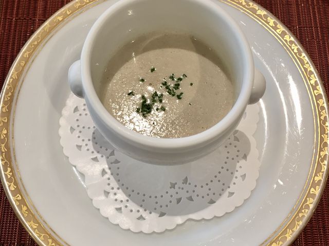 きのこのスープ_ホテルオークラ東京ベイ