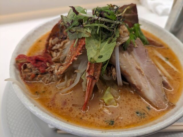 (限定)渡り蟹M郎ラーメン_ダイニングバー ミラコロ MIRACOLO