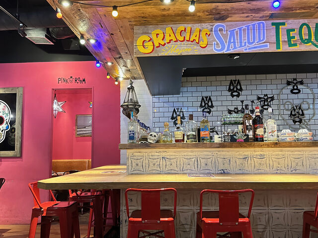 カウンター席_TEXMEX FACTORY 渋谷公園通り店