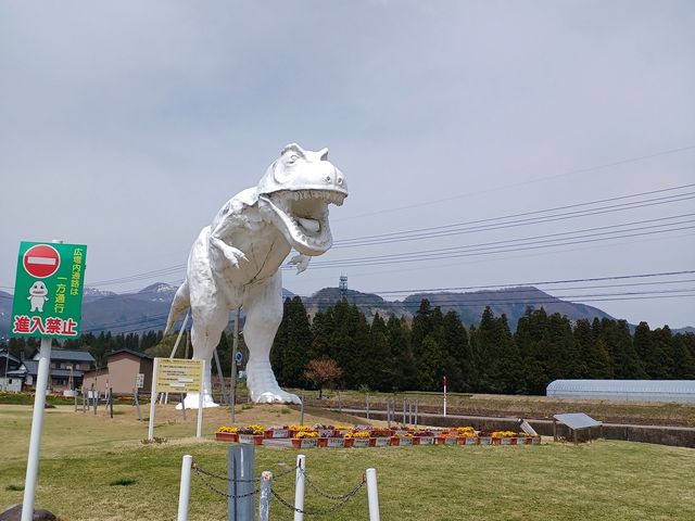 くるっと一周すると元の恐竜博物館に行く道路に出れます_ホワイトザウルス