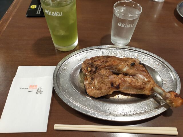骨付鳥一鶴 土器川店の「ひなどり」_骨付鳥一鶴 土器川店