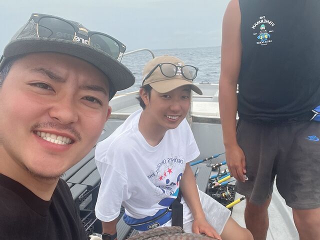 この日釣れた中で1番大きなお魚_らいおん丸