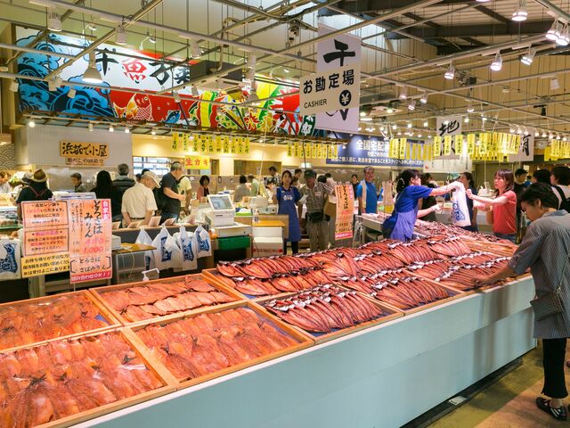 市場の様子_魚太郎 本店 鮮魚市場