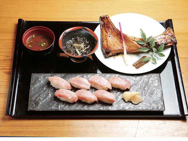 カマとろ握り御前_寿司実 本店
