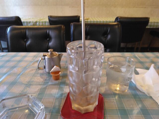 美味しいアイスコーヒーを頂きました。_フルサト