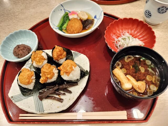 天むす定食_地雷也 栄店