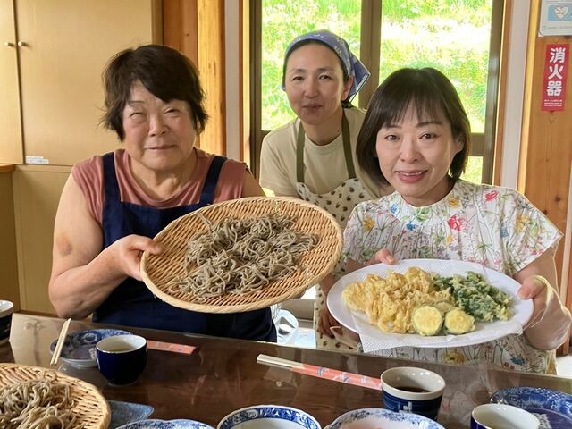 そば打ち体験_ながわ楽農倶楽部おおはら