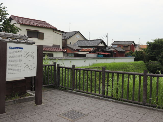 川越城中ノ門堀跡