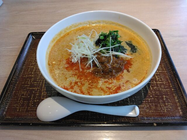 「胡麻香る四川風担々麺」です。_デニーズ西葛西店