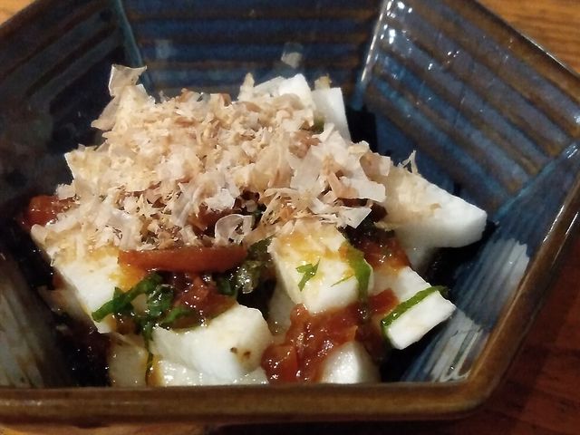 長芋の和風和え_隠れ家居酒屋 タンだらぁ