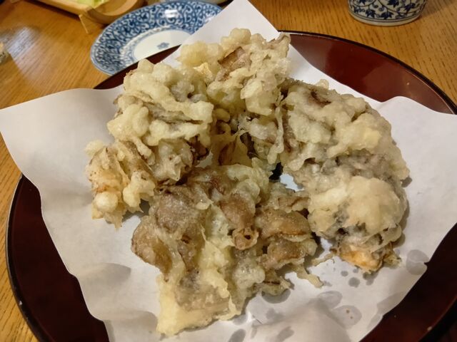 舞茸天ぷら_なかや桑風庵本店
