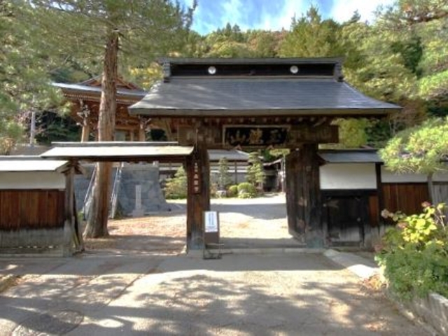 長泉寺:山門_長泉寺(奈良井宿)