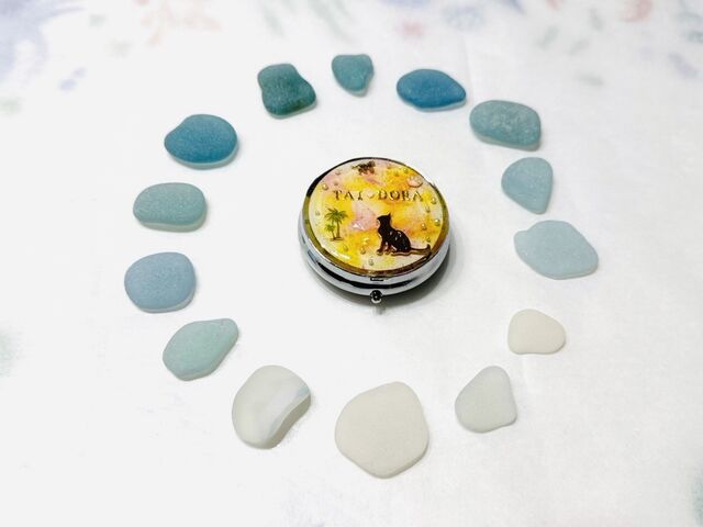 シーグラスと一緒に!_furu.resin art