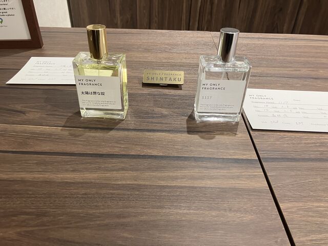 素敵な香水ができました!_MY ONLY FRAGRANCE TOKYO Solamachi