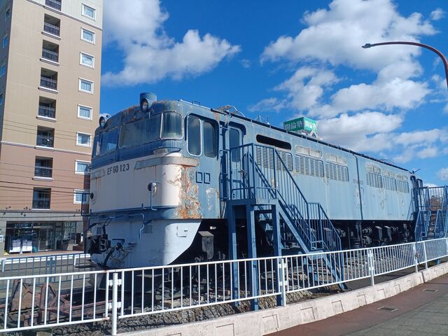 電気機関車_JR足利駅